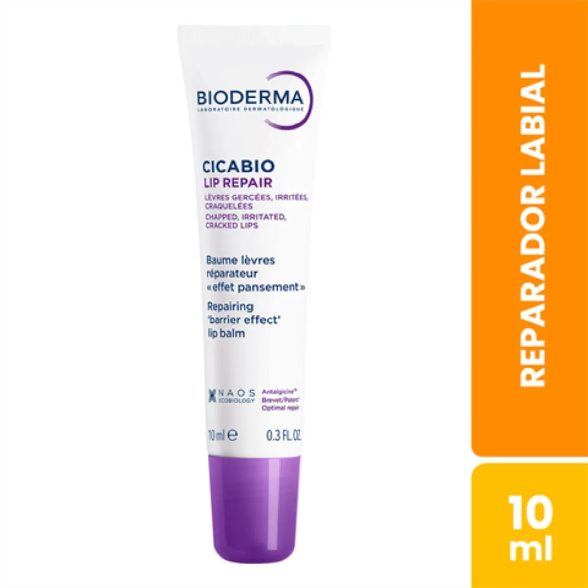 Reparador Labial Bioderma Lip Repair Cicabio 10ml