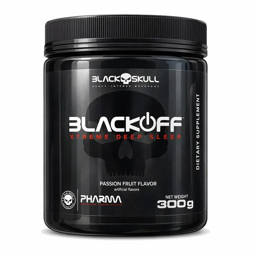 Blackoff Xtreme Deep Sleep Black Skull - 300g 1494174 | Drogasil