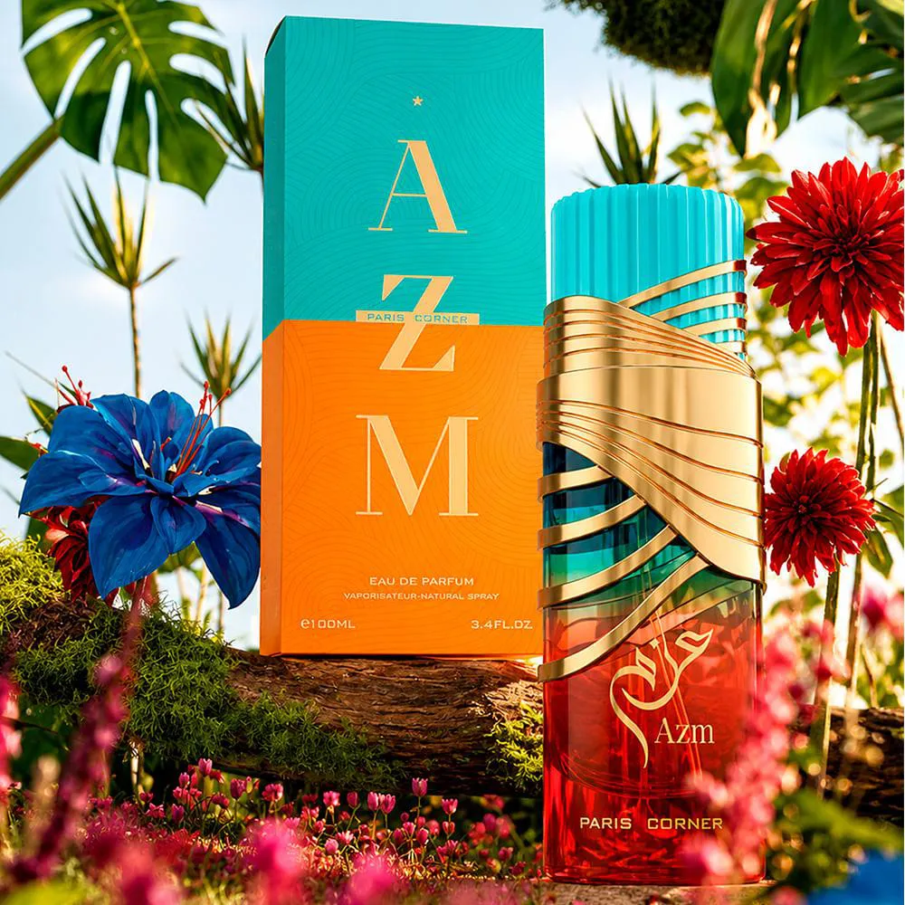 Paris Corner Azm Eau de Parfum - Perfume Unissex 100ml 1495438