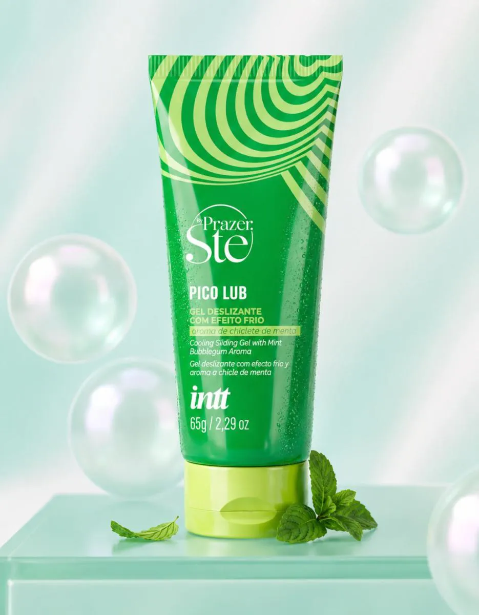 Pico Lub Gel Deslizante Chiclete Menta Efeito Ice 65g 1497658