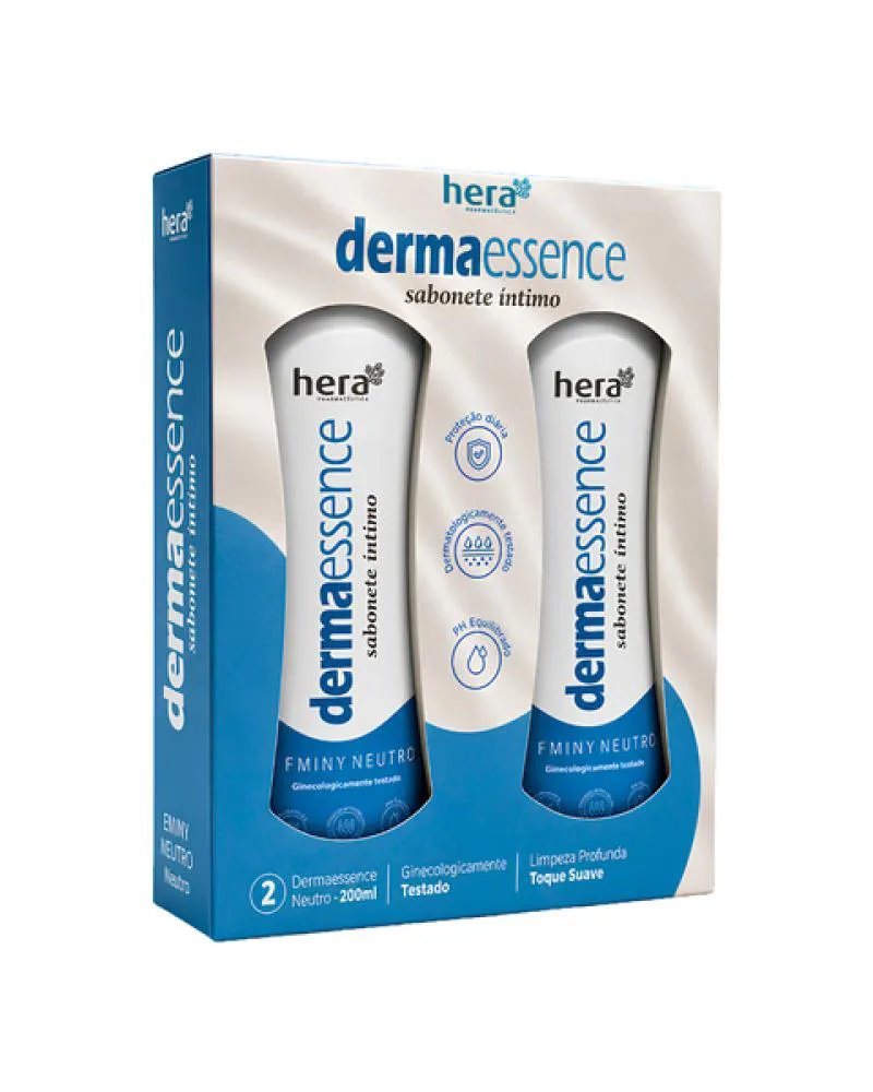 Kit Sabonete Intimo Dermaessence Feminy Neutro 200ml Hera 1502263