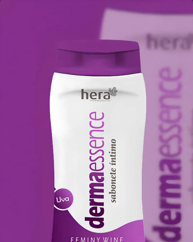 Kit Sabonete Intimo Dermaessence Feminy Wine 200ml Hera 1502259