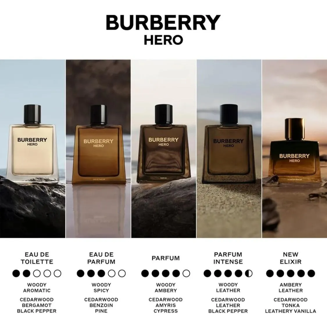 Burberry Hero Elixir Parfum Masculino 60ml 1503717 | Droga Raia