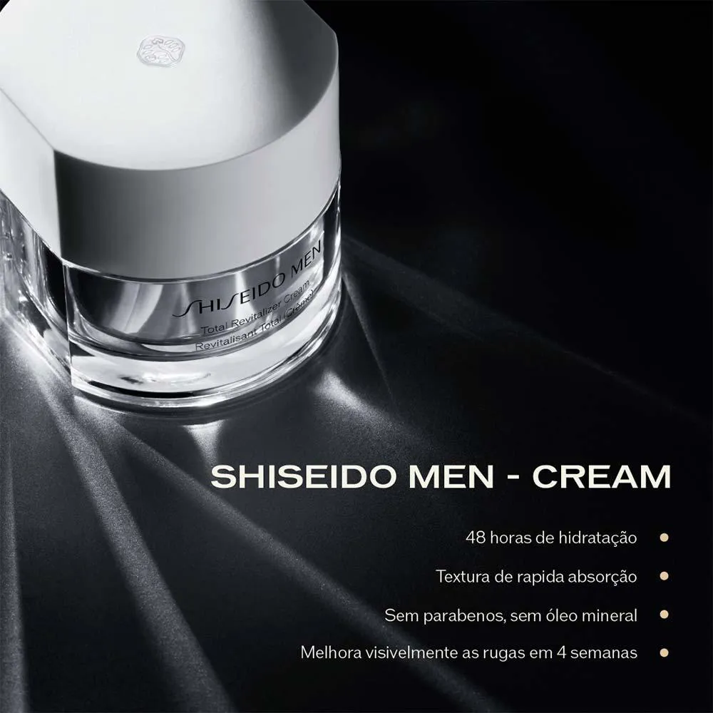 Creme Facial Shiseido Men Total Revitalizer Cream 50ml 1506556