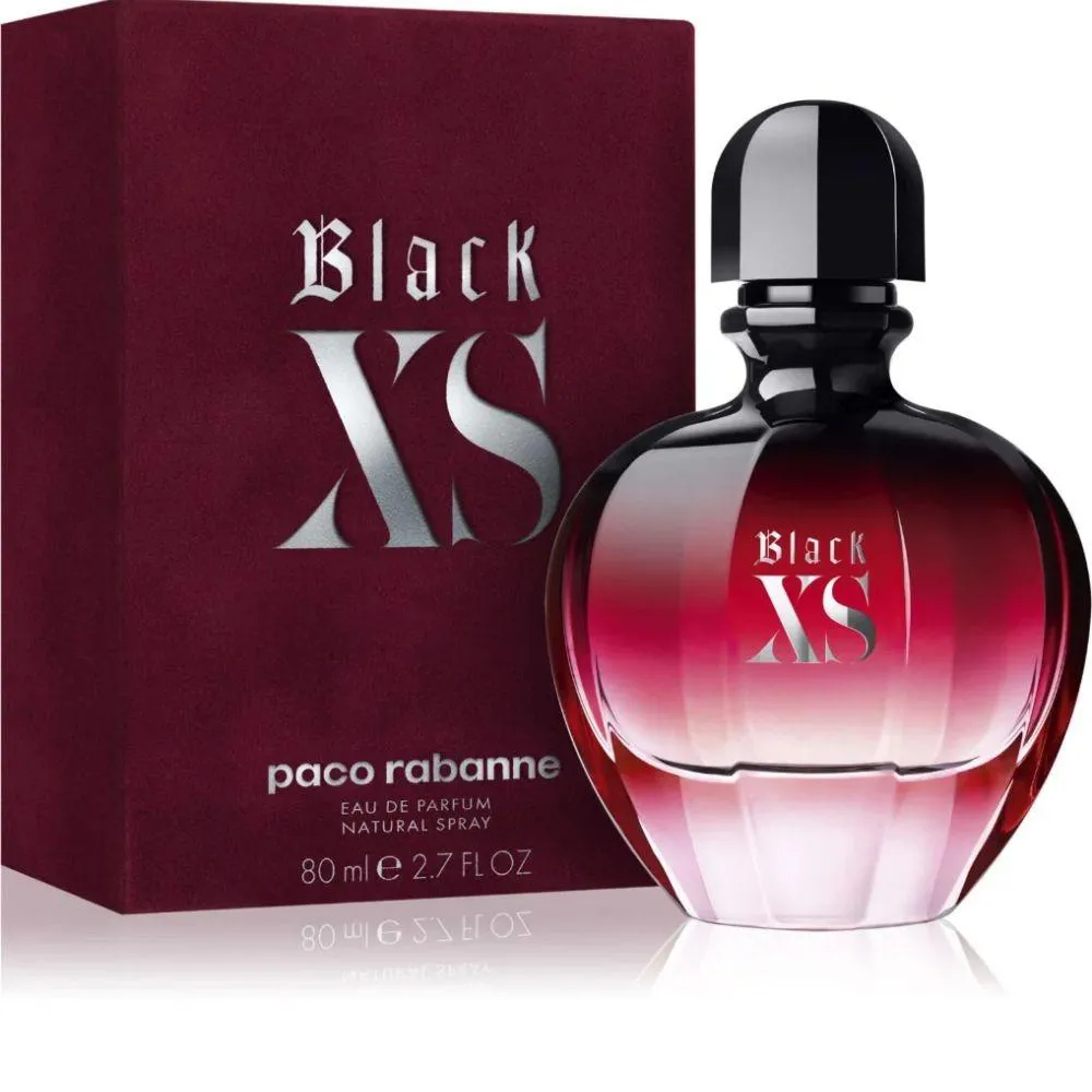Paco Rabanne Black XS 香水 80ml Black Xs For Her Paco Rabanne Eau de Parfum Feminino -80 Ml