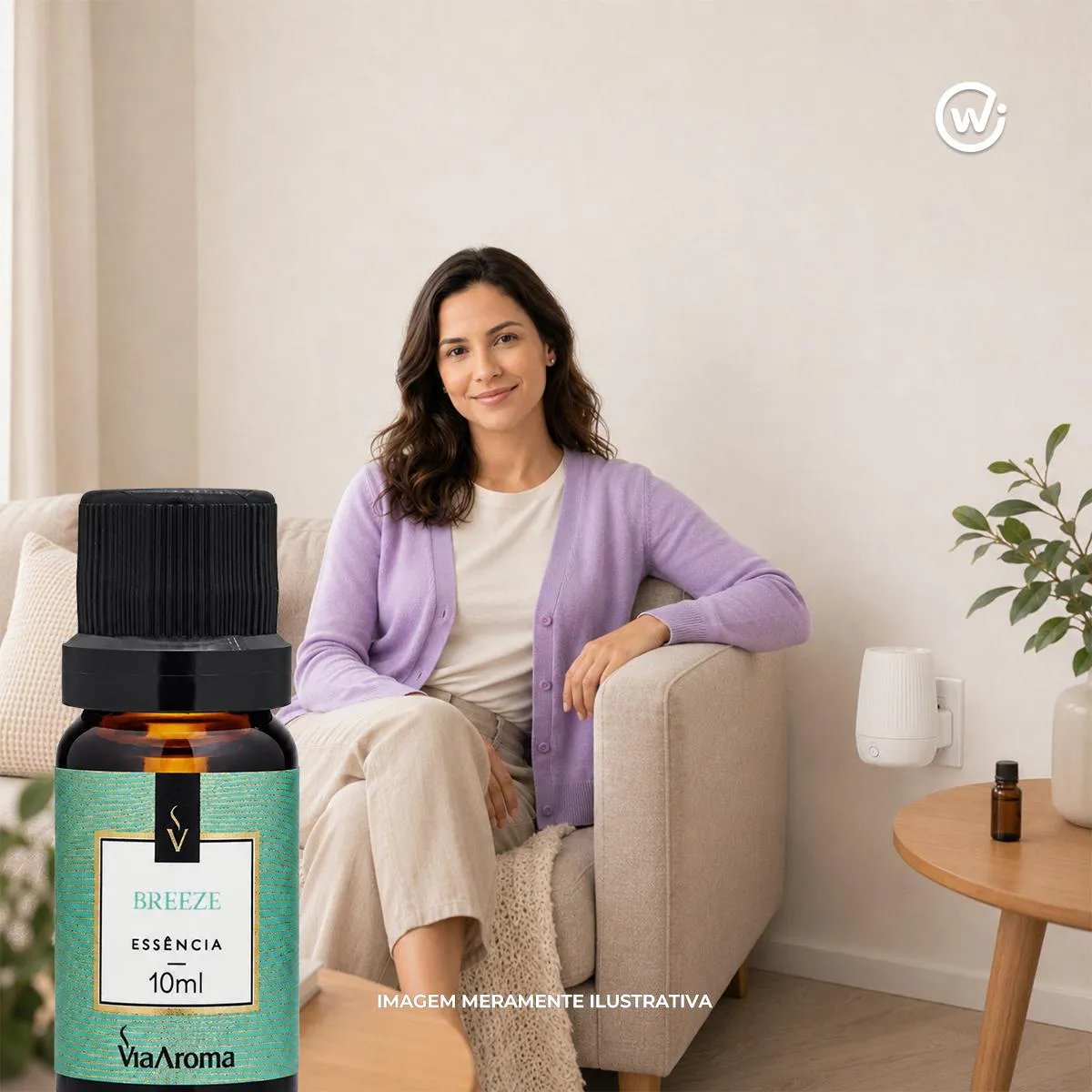 Kit 2 Essencia Aromatica Breeze 10ml Via Aroma 1509658 | Drogasil