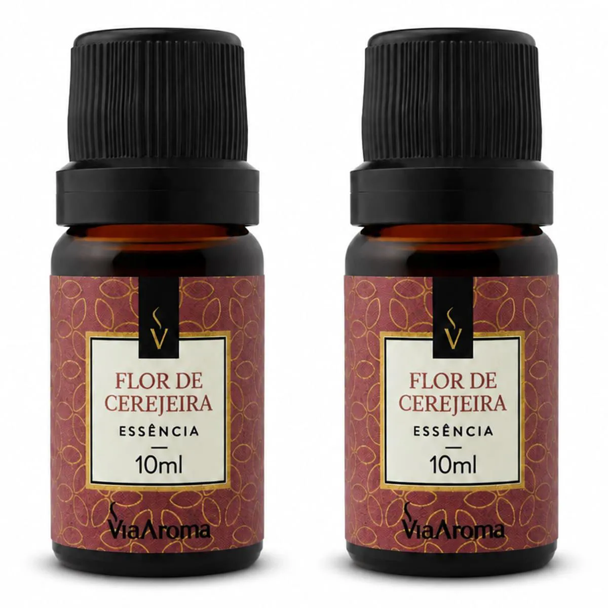 Kit 2 Essencia Aromatica Flor de Cerejeira 10ml Via Aroma 1509677