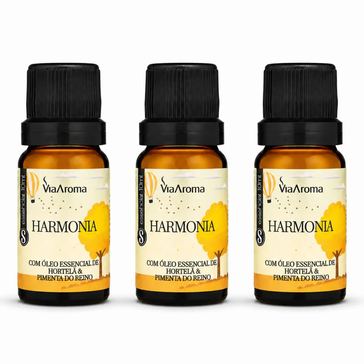 PREMIUM Bio Aroma 2本セット Kit 3 Essencia Aromatica Harmonia 10ml Via Aroma 1509777 | Droga Raia