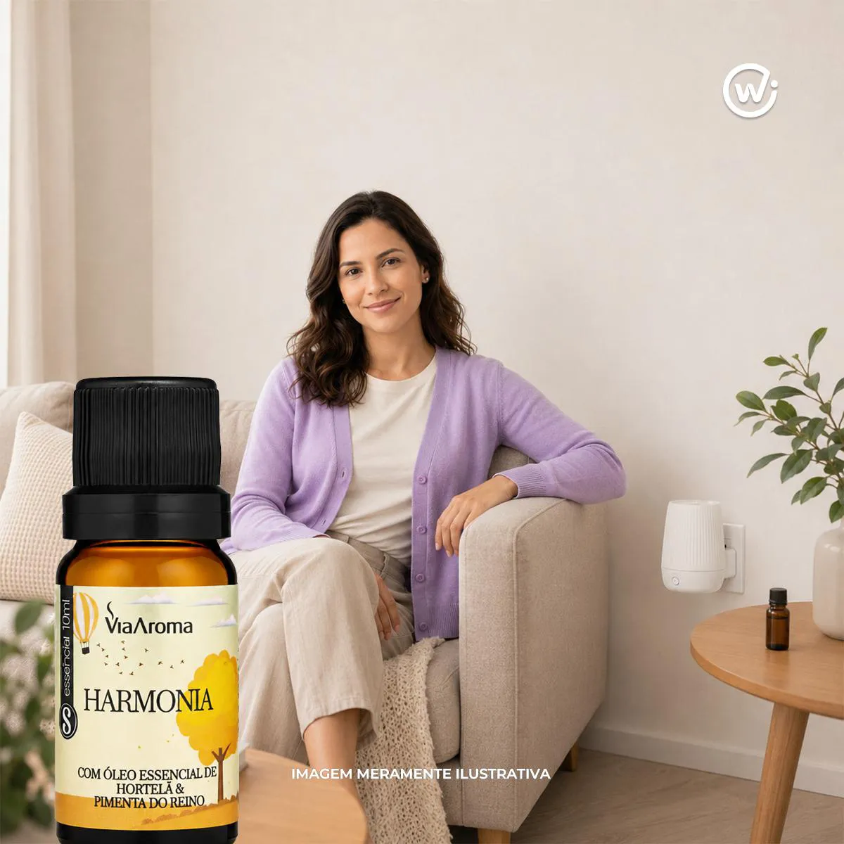 Kit 3 Essencia Aromatica Harmonia 10ml Via Aroma 1509777 | Droga Raia