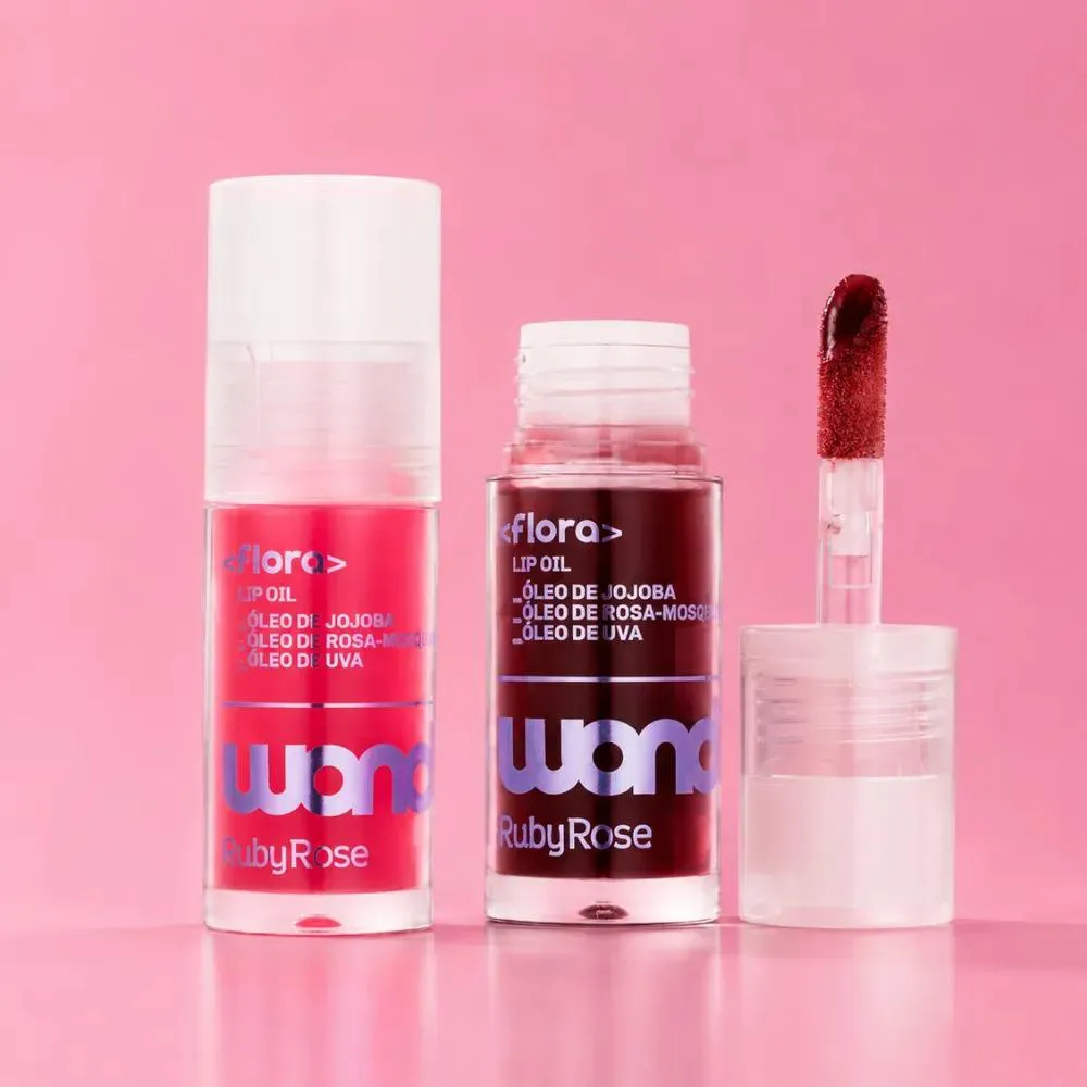 Lip Oil Flora Wonder - Ruby Rose Rise Flower 1510907 | Droga Raia