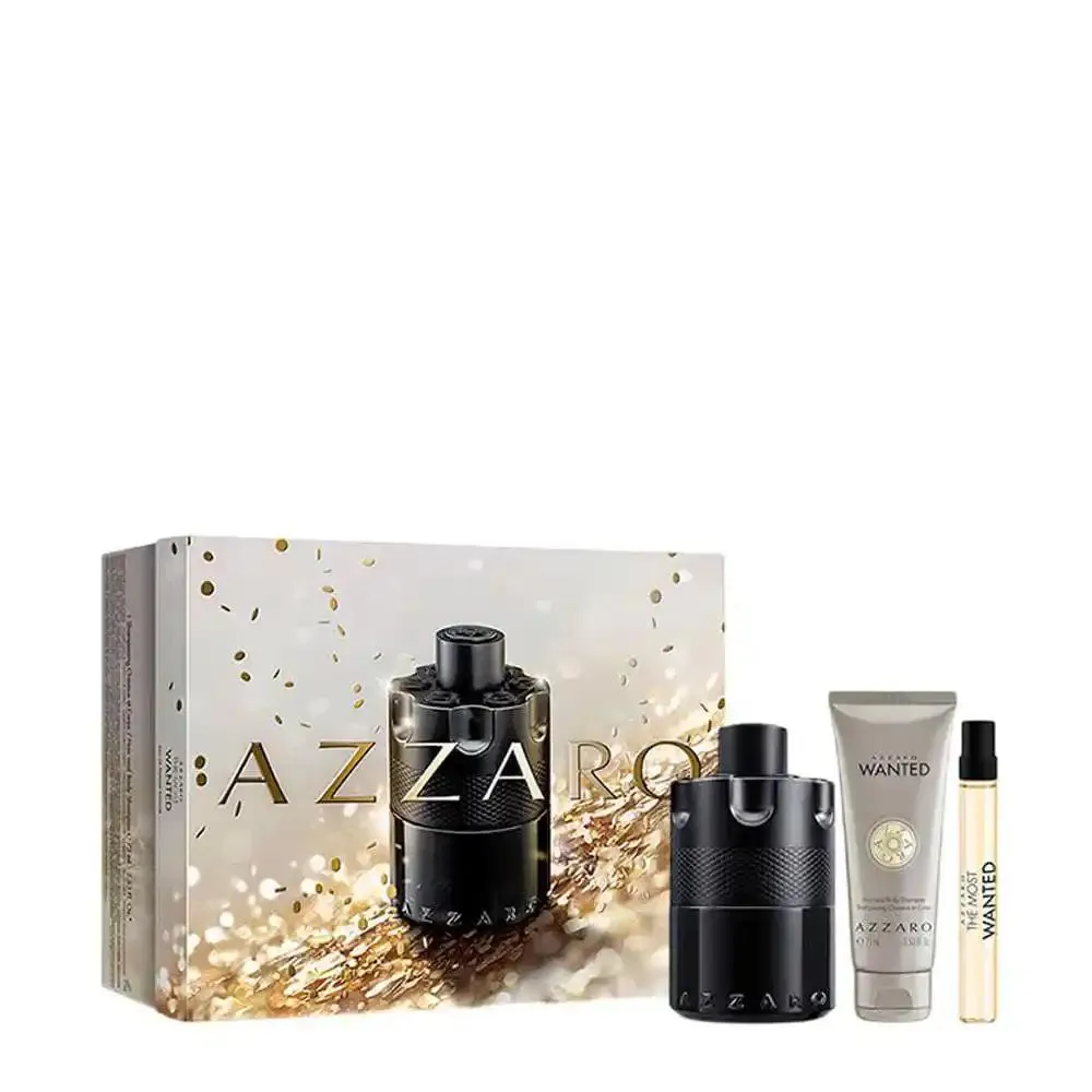Kit Masculino The Most Wanted Azzaro Eau de Parfum Intense 100ml +