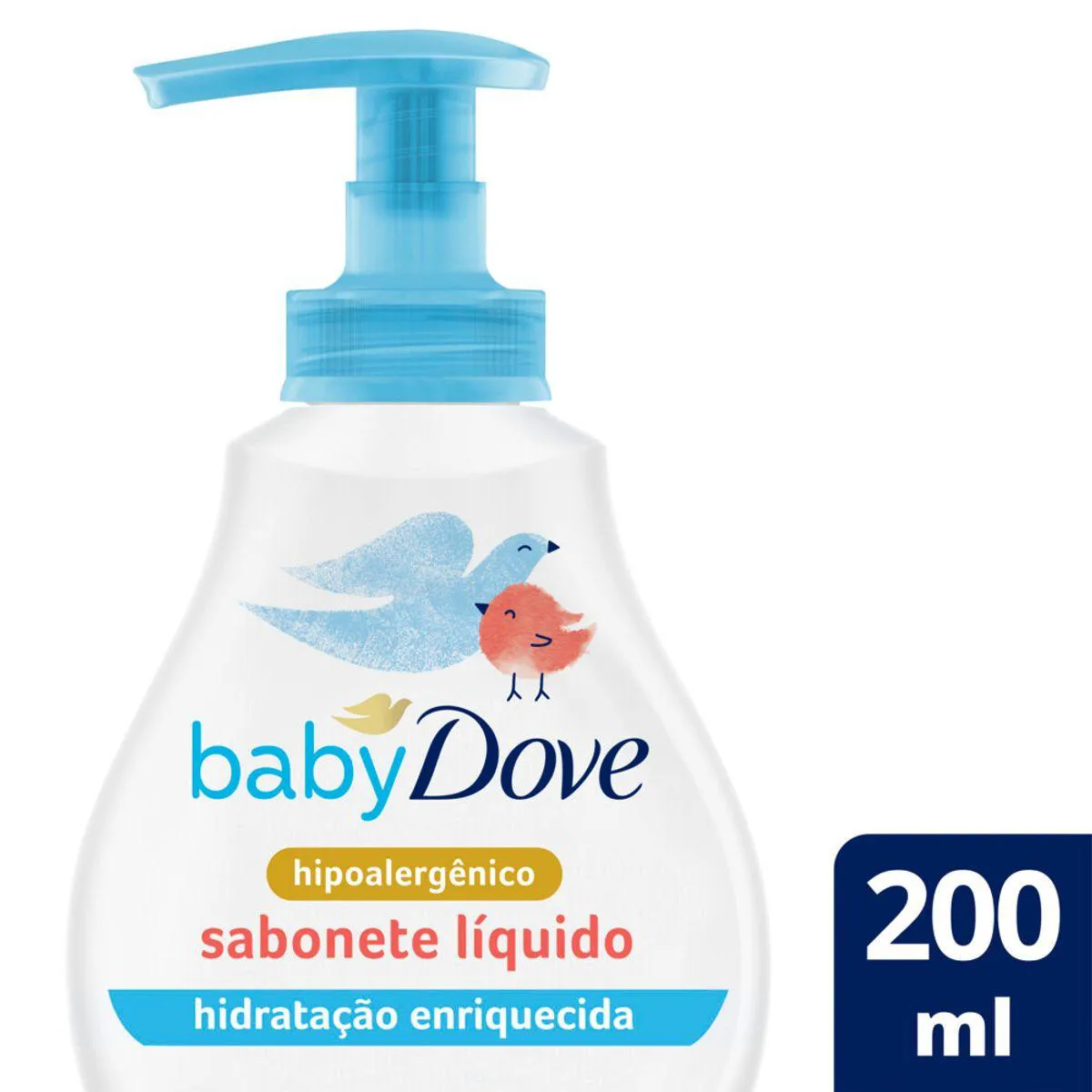 Sabonete Líquido Dove Baby Hidratação Enriquecida com 200ml