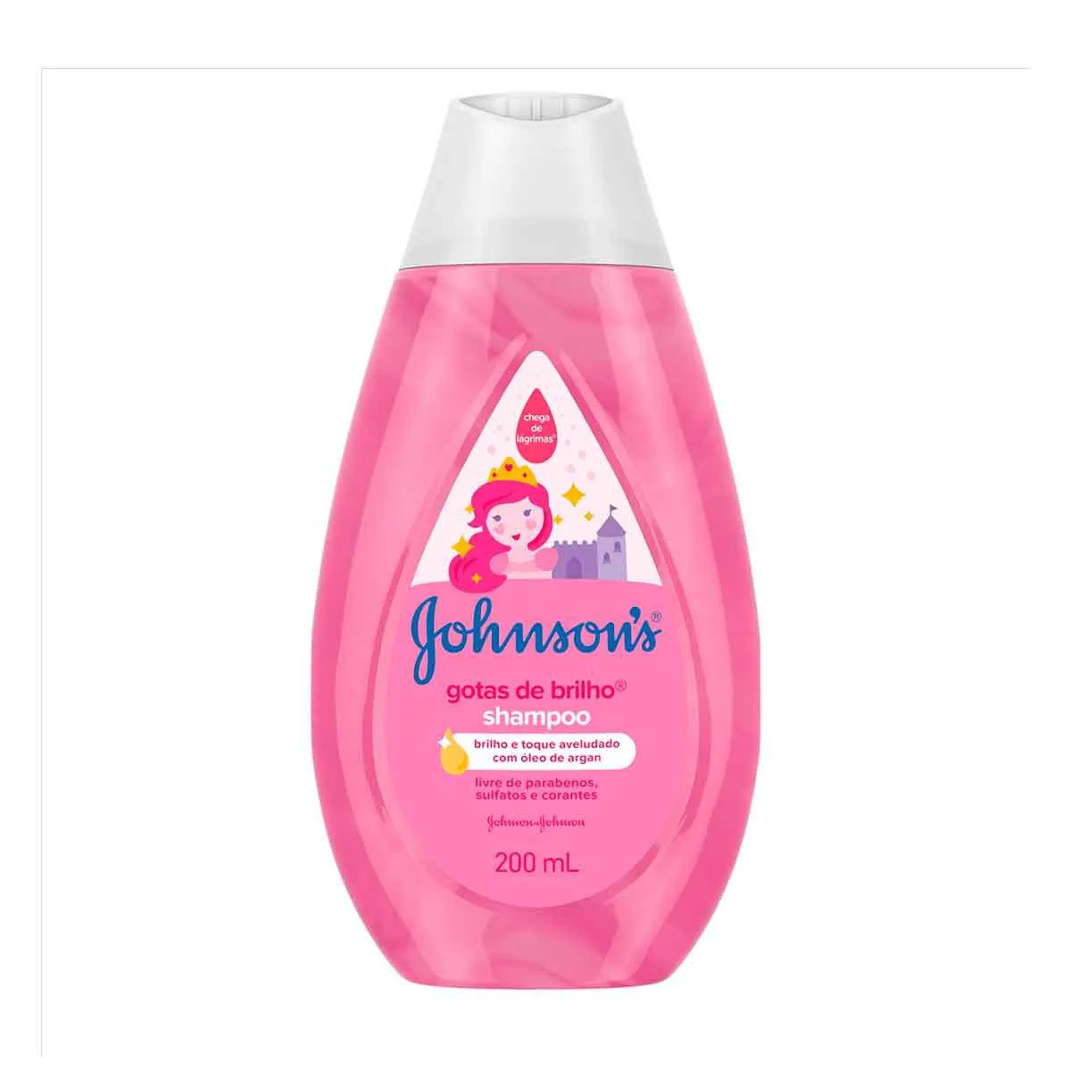 Shampoo Johnson's Gotas de Brilho 200ml Drogasil