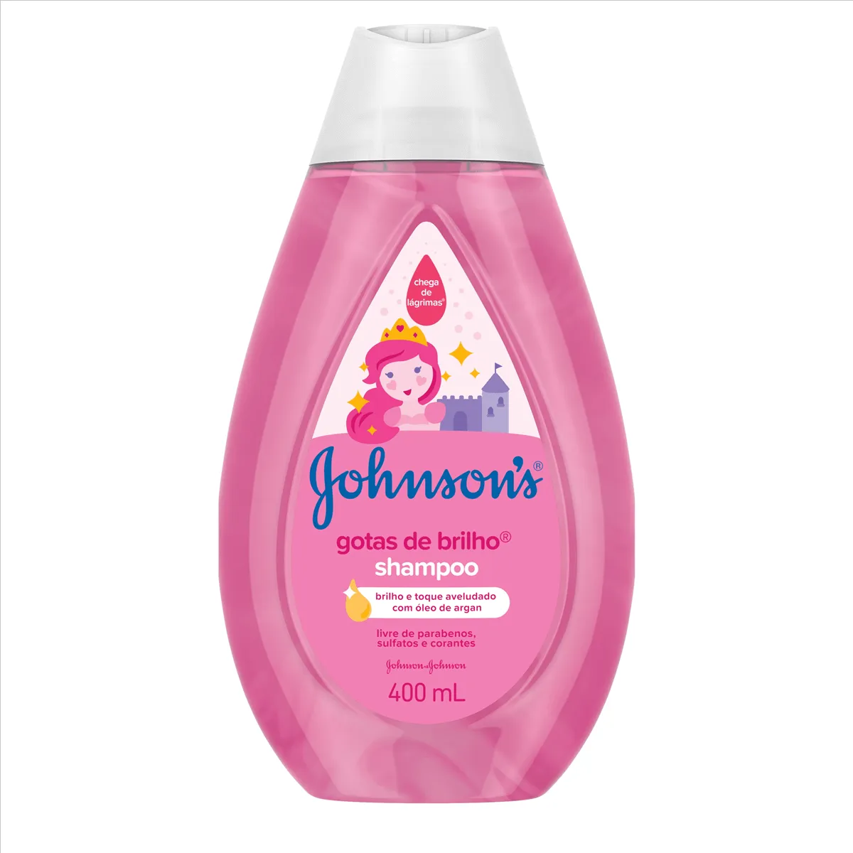 Shampoo Johnson's Gotas de Brilho 400ml