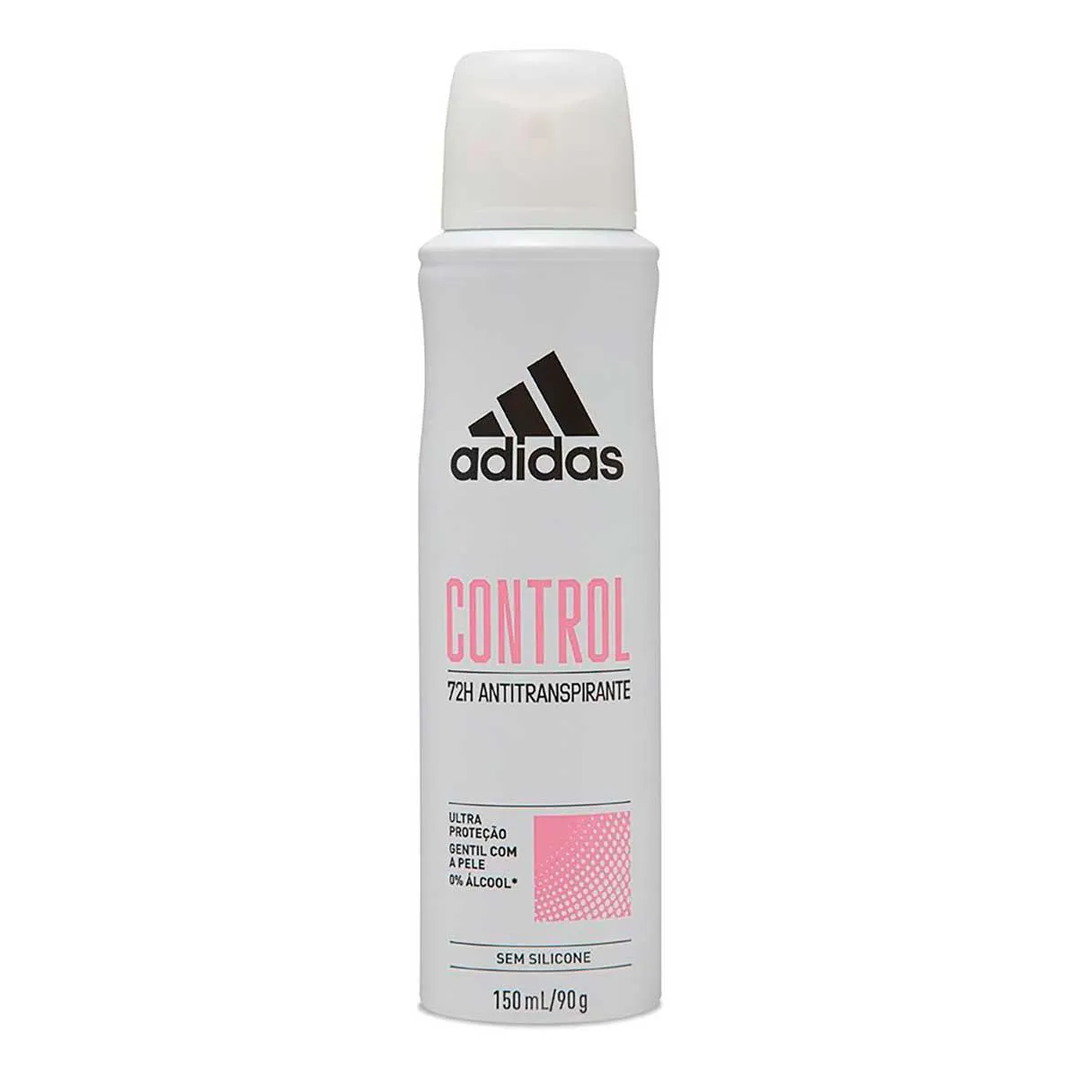 Desodorante Antitranspirante Aerosol Adidas Control Feminino 72h 150ml