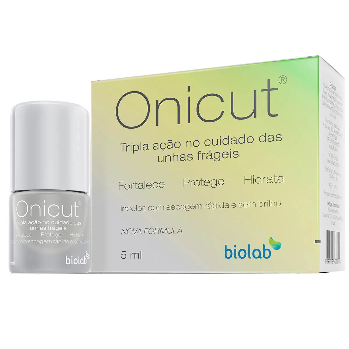 Fortalecedor de Unhas Biolab Onicut Gel com 5ml