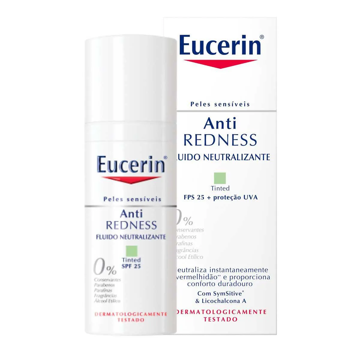 Creme Hidratante Facial Eucerin Anti Redness FPS25 com 50ml