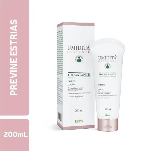 Loção Hidratante Umiditá Gestante 200ml