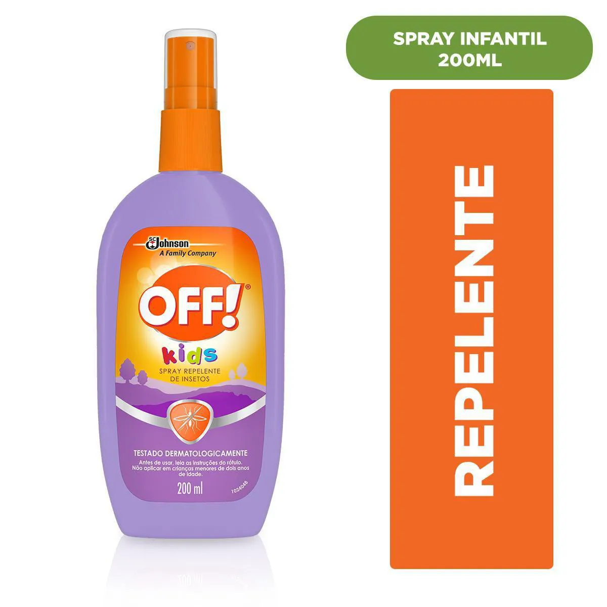 Repelente Infantil Off! Kids Spray Deet 200ml