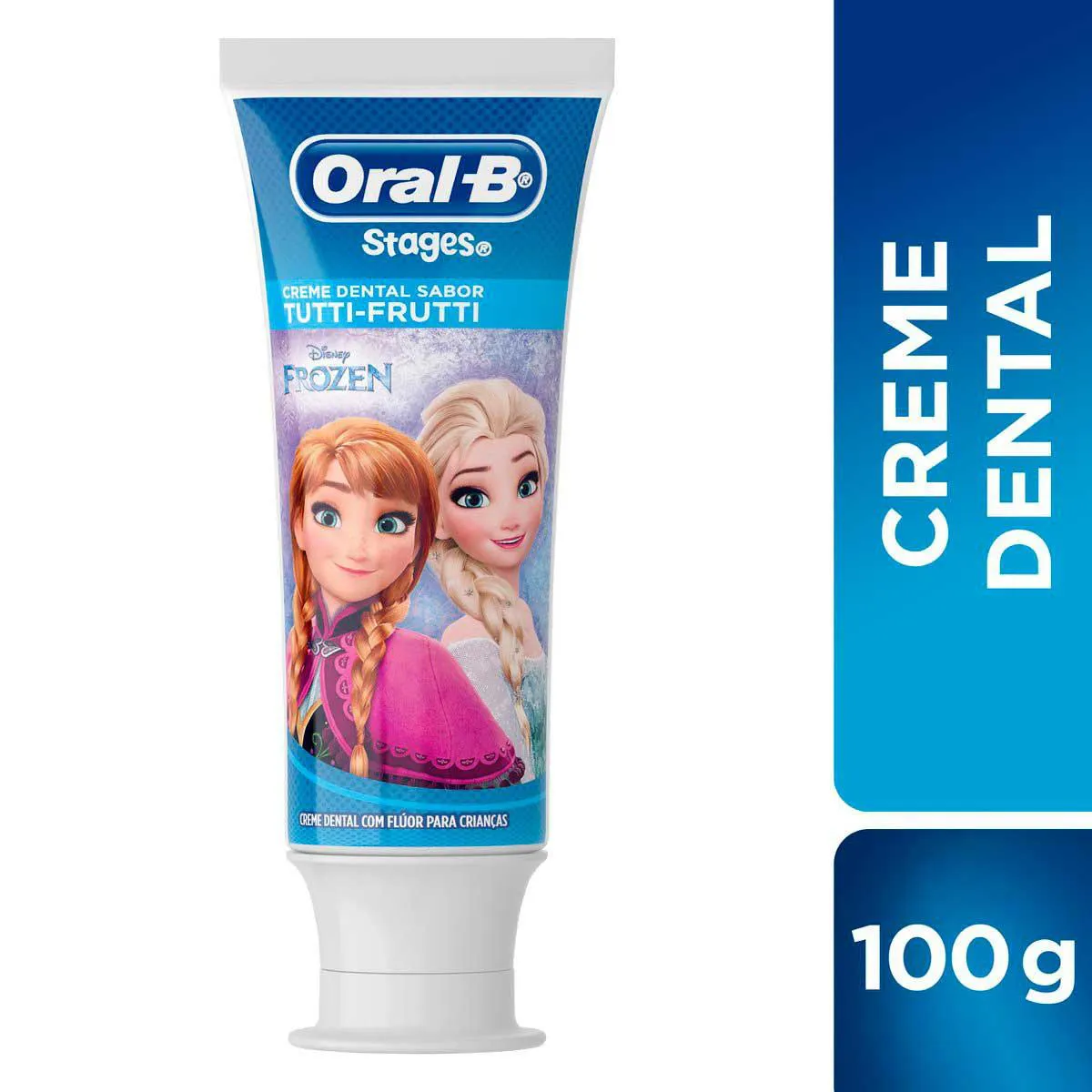 Pasta de Dente Infantil Oral-B Stages Frozen com 100g