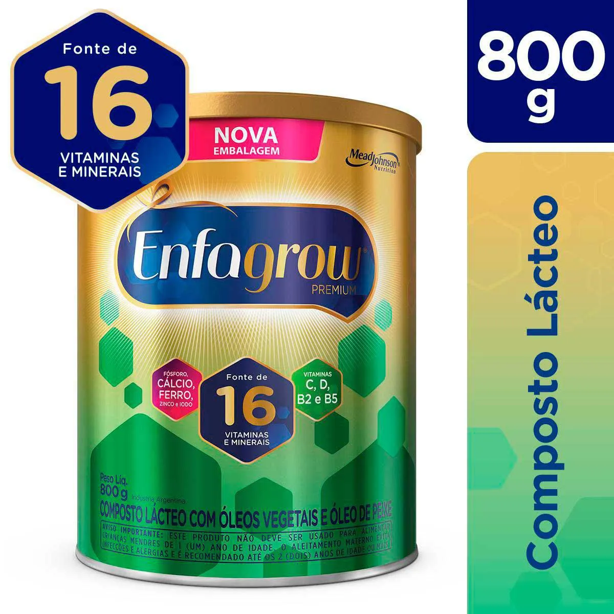 Composto Lácteo Enfagrow 3 a 5 anos 800g