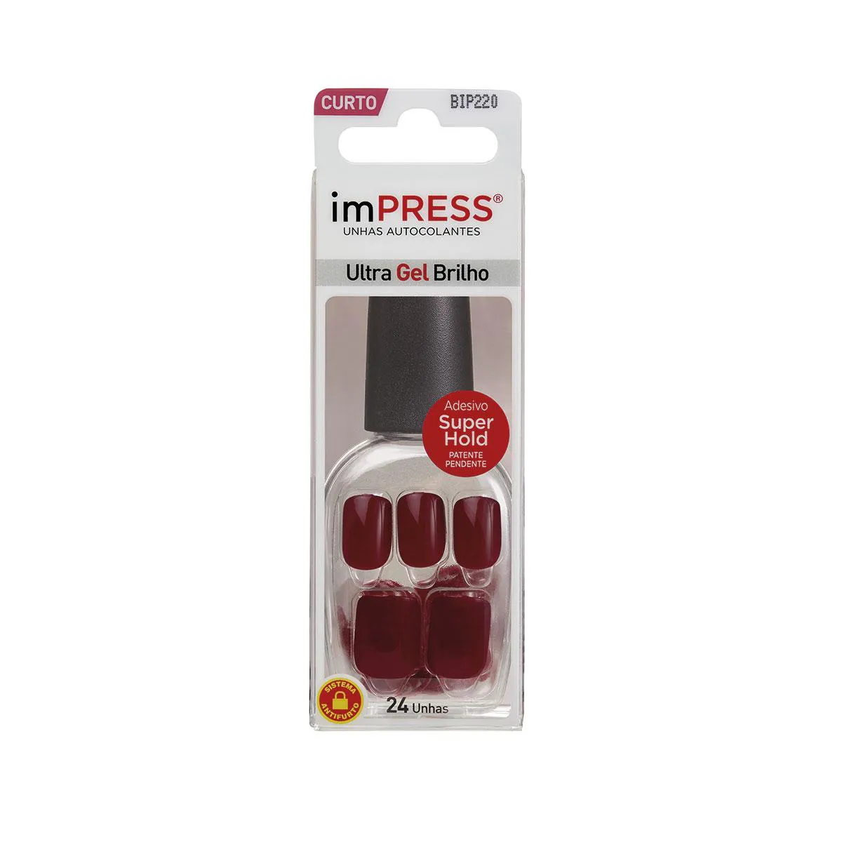 Unhas Autocolantes Impress Matchmaker Curto