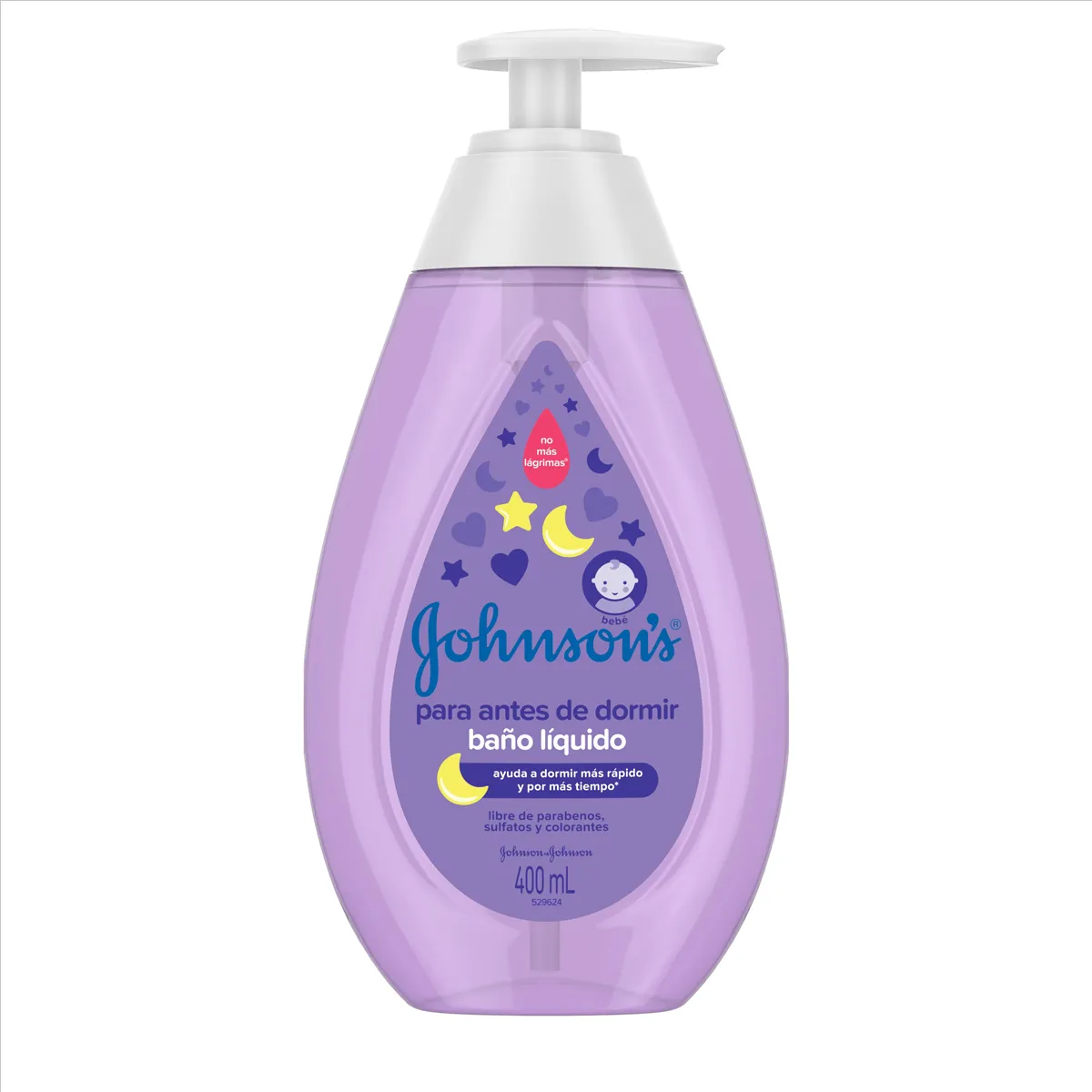 Sabonete Líquido Infantil Johnson's Hora do Sono 400ml