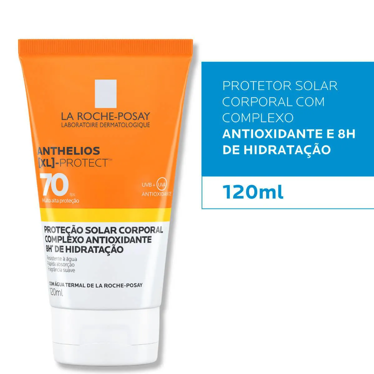 Protetor Solar Corporal FPS 70 La Roche-Posay Anthelios XL 120ml