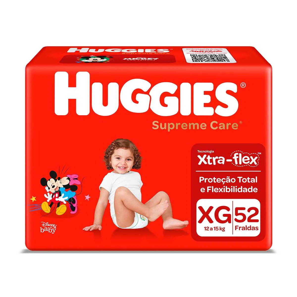 Fralda Huggies Supreme Care XG - 52 Unidades