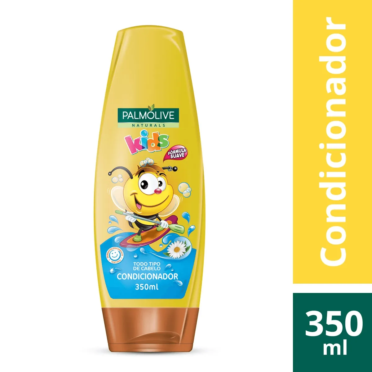 Condicionador Palmolive Naturals Kids para Todos os Tipos de Cabelos com 350ml