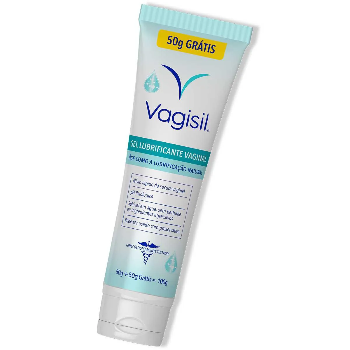 Gel Lubrificante Vaginal Vagisil com 100g pelo menor preço | Drogasil