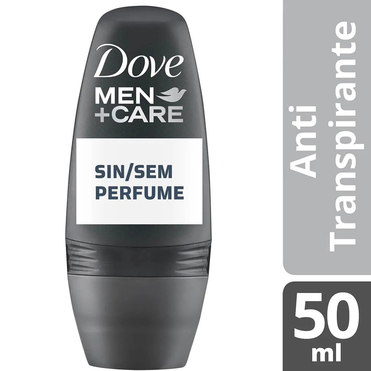 Desodorante Antitranspirante Roll-On Dove Men + Care Sem Perfume 48h 50ml