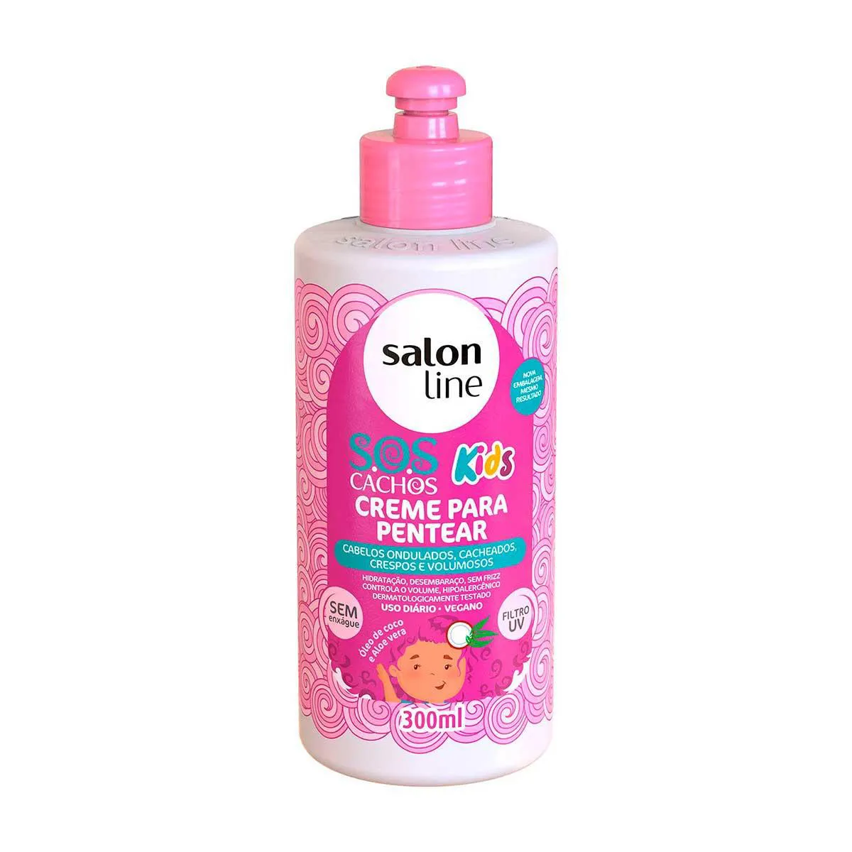 Creme para Pentear Salon Line S.O.S. Cachos Kids com 300ml