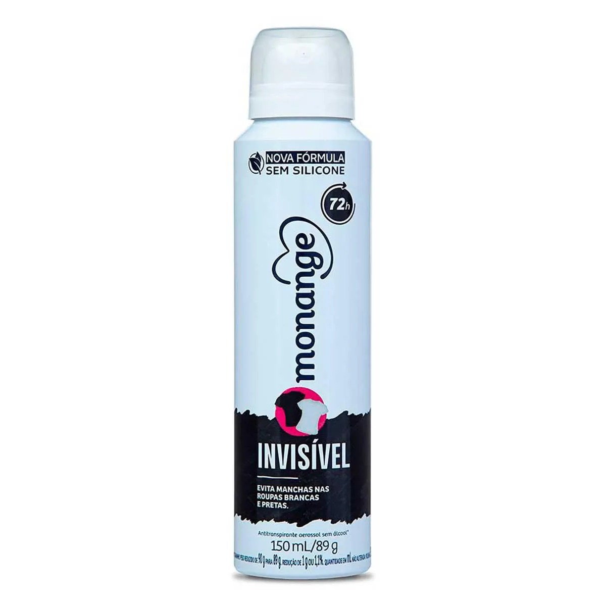 Desodorante Aerosol Monange Invisible com 150ml