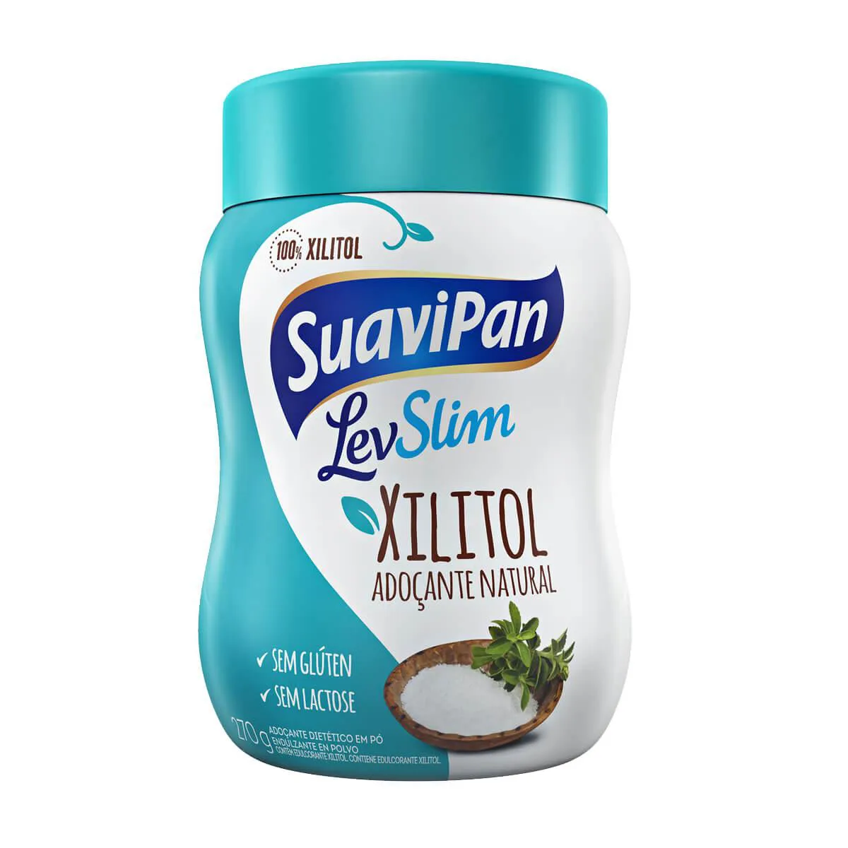 Adoçante em Pó SuaviPan LevSlim Xilitol 270g