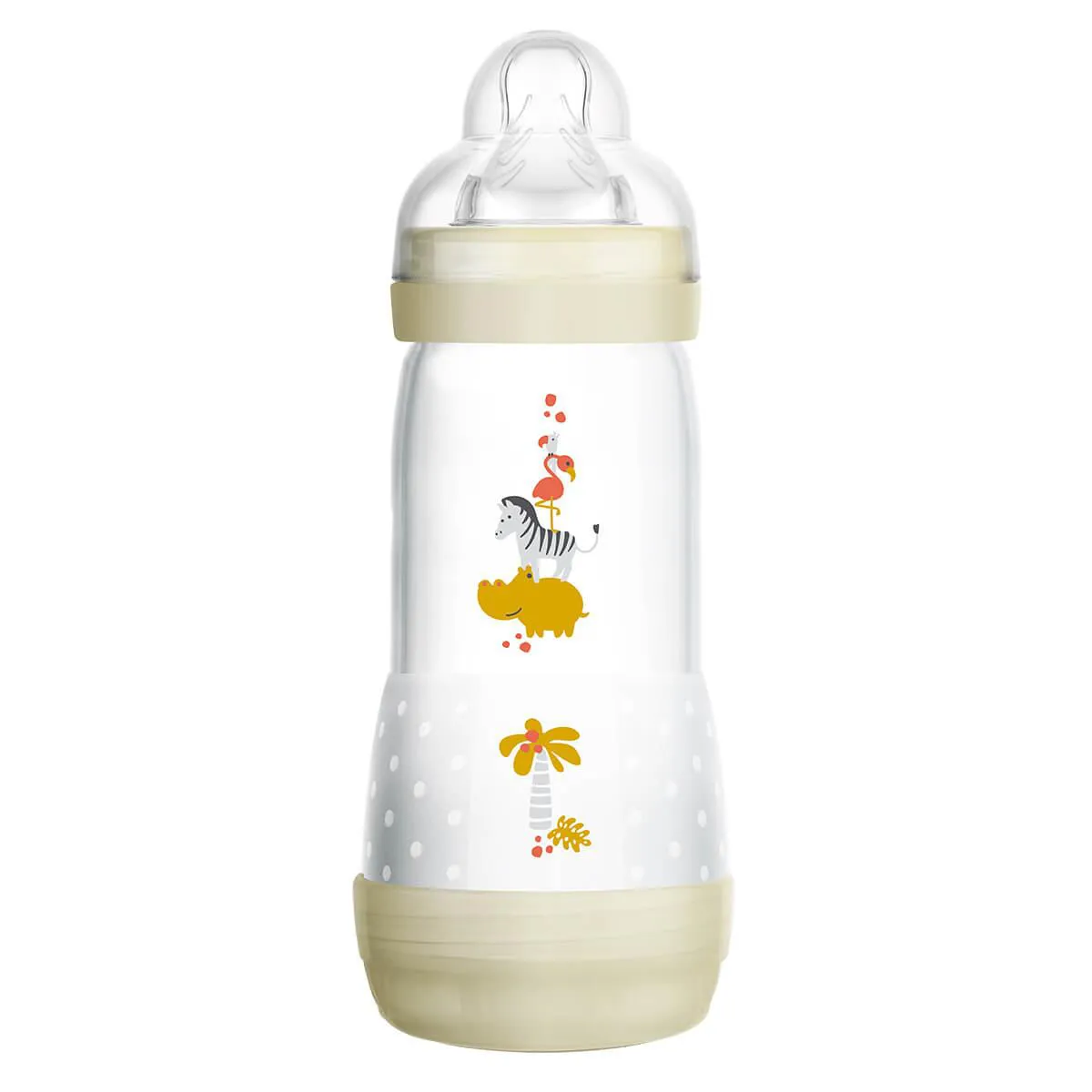 Mamadeira MAM Easy Start Safari 4 meses+ com 1 unidade capacidade 320ml