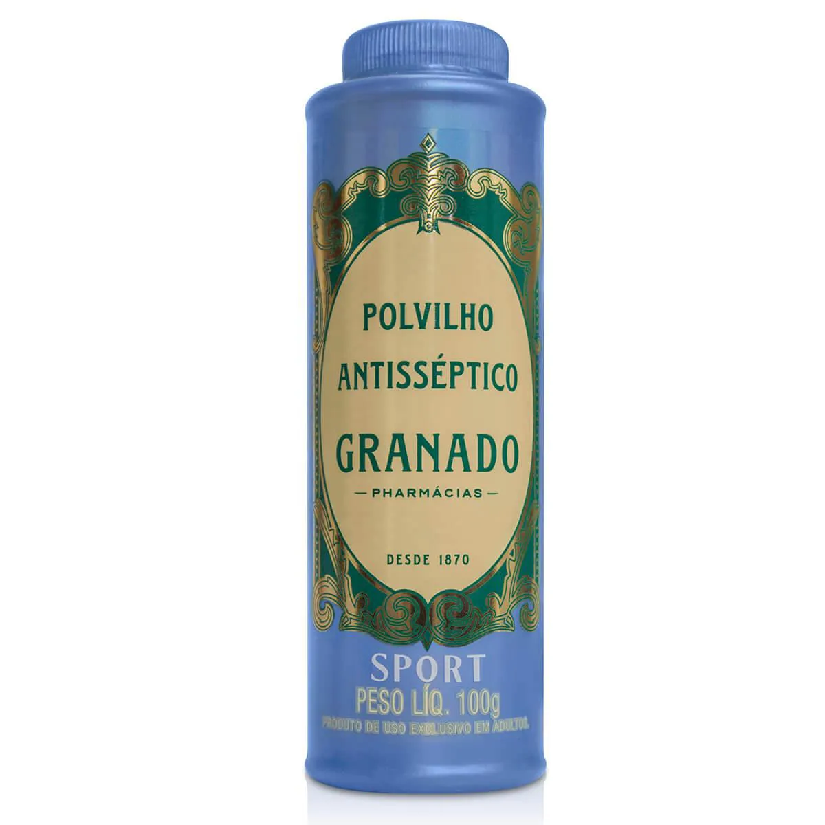 Polvilho Antisséptico para os pés Granado Sport com 100g