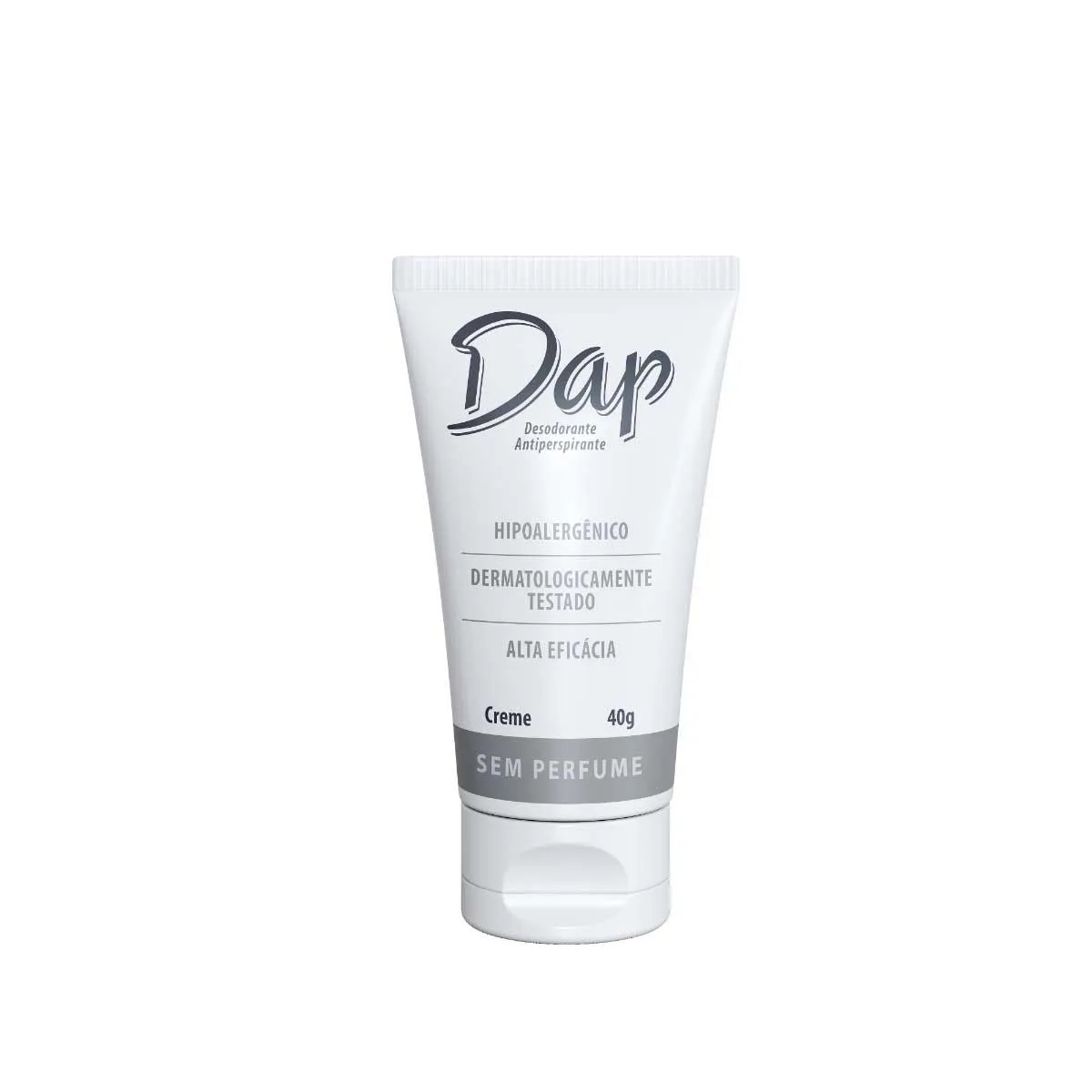 Desodorante Antitranspirante Creme Dap Sem Perfume 40g