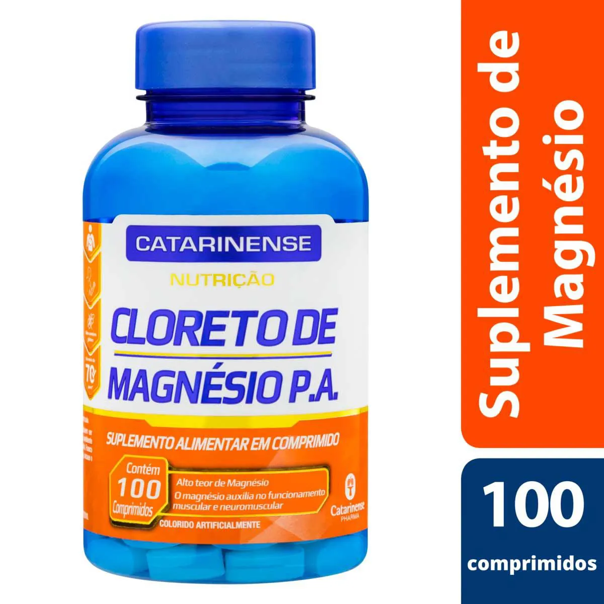 Cloreto de Magnésio P.A. Catarinense 100 comprimidos