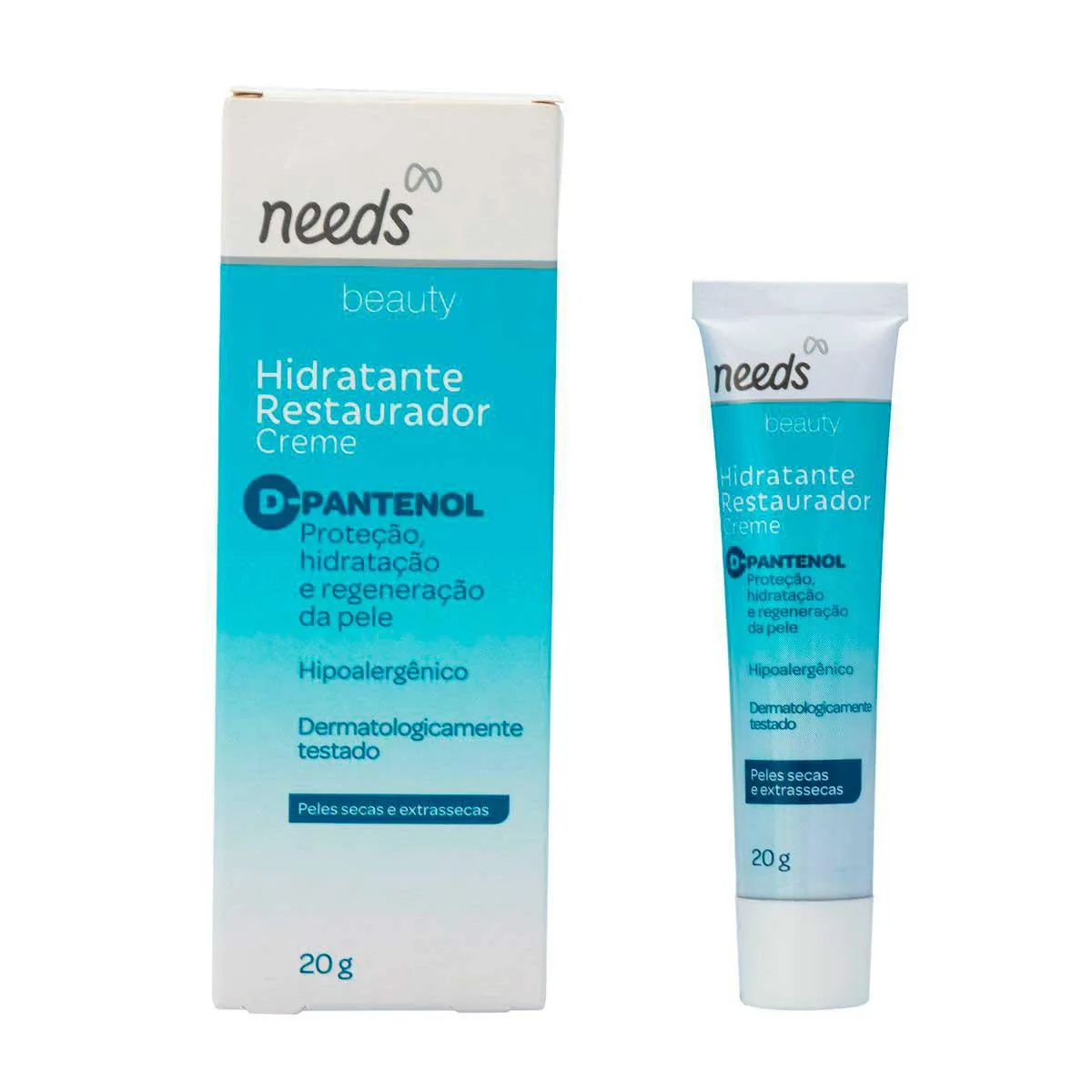 Hidratante Needs Beauty Dexpantenol Vegano Derma Creme Corpo Lábios e Unhas 20g