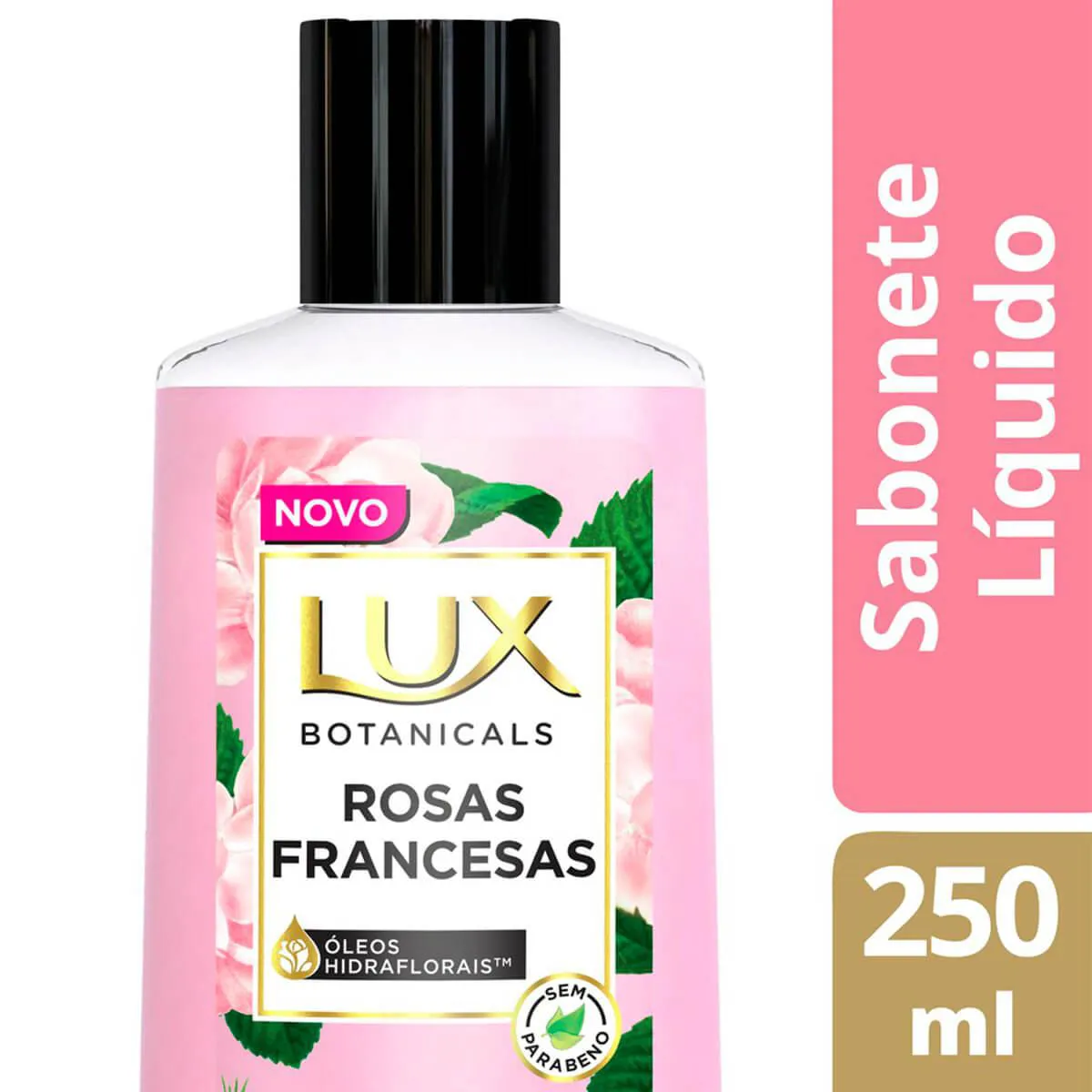 Sabonete Líquido Lux Botanicals Rosas Francesas com 250ml
