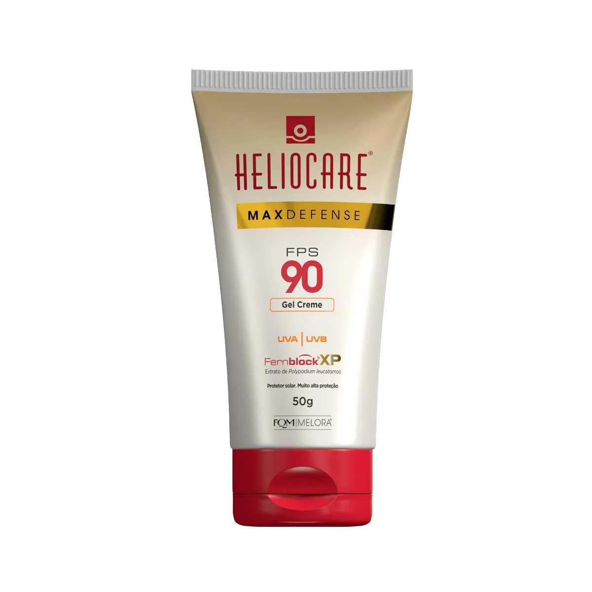 Protetor Solar Facial Gel Creme FPS 90 Heliocare Max Defense 50g