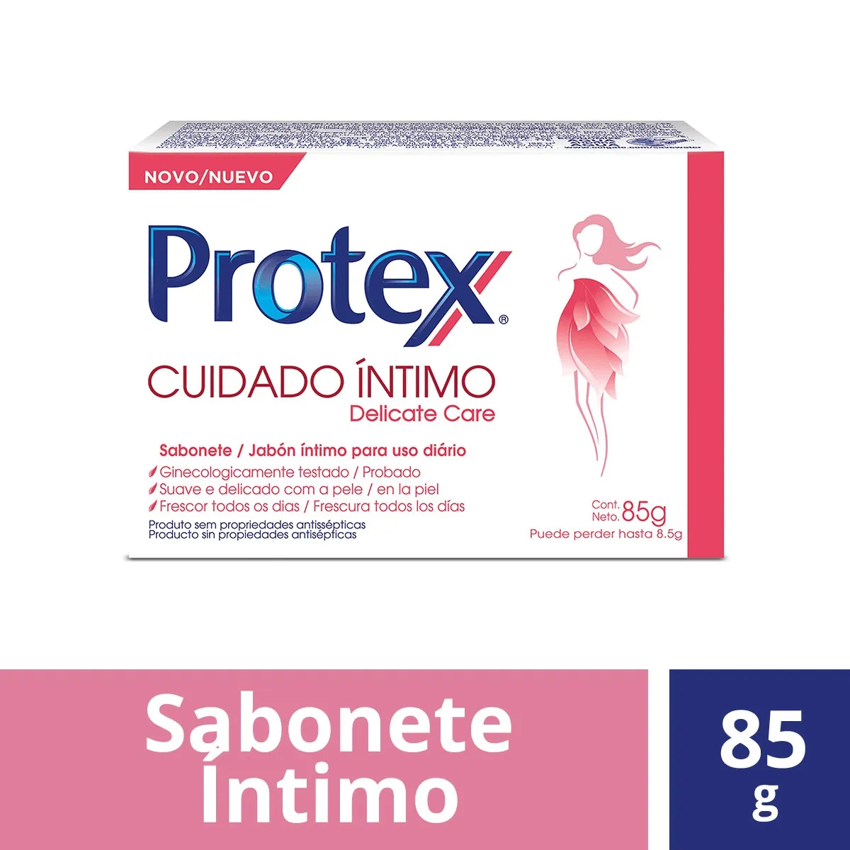 Sabonete Íntimo Barra Protex Delicate Care 85g