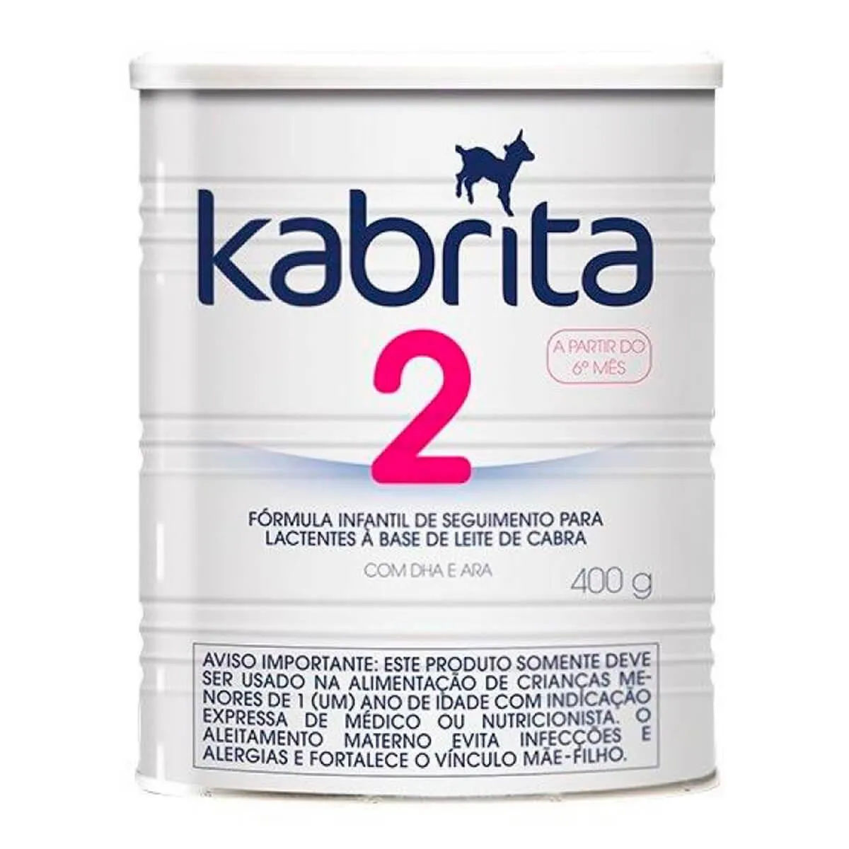 Fórmula Infantil Kabrita 2 Leite de Cabra 6 a 12 meses 400g