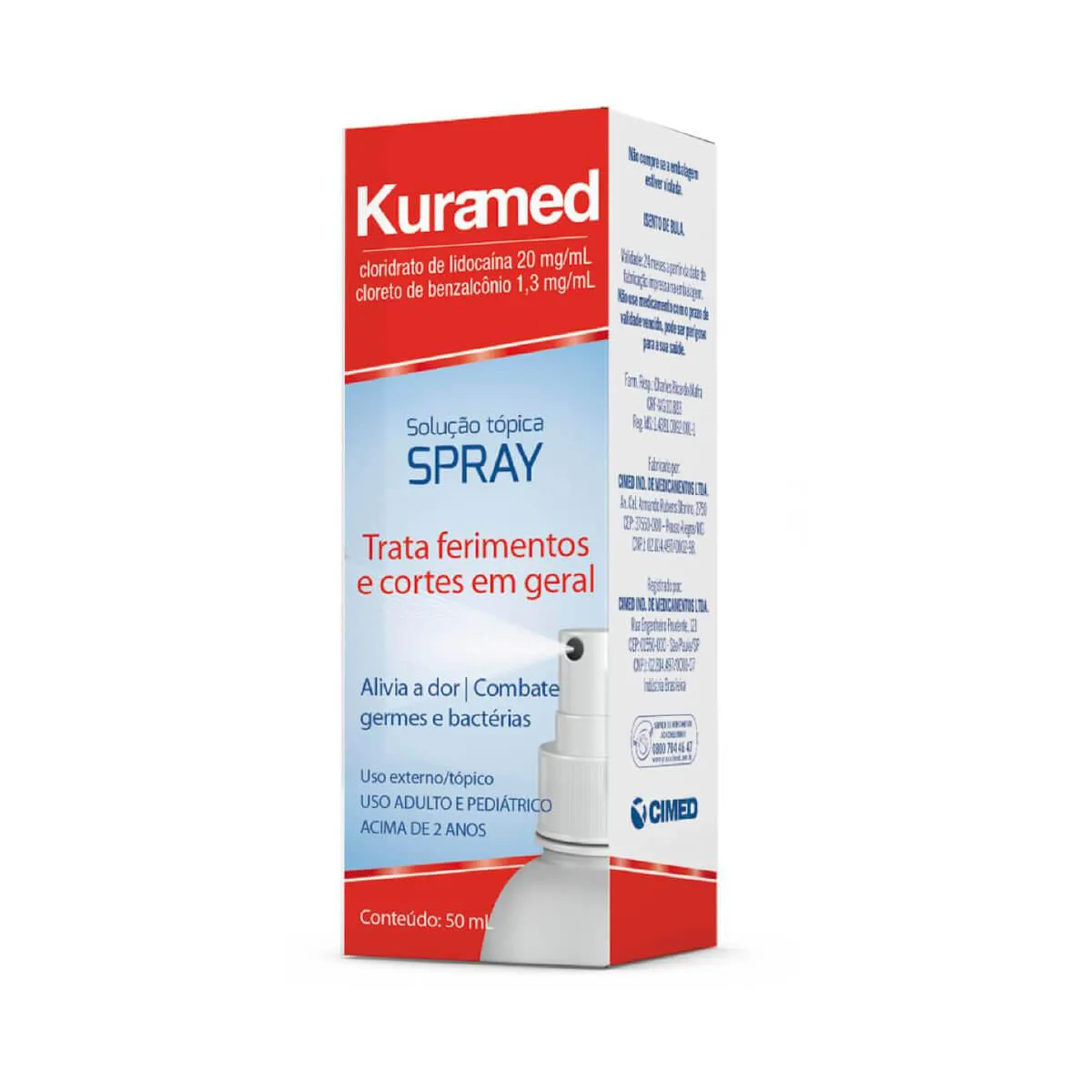 Kuramed Solução Tópica Spray com 50ml