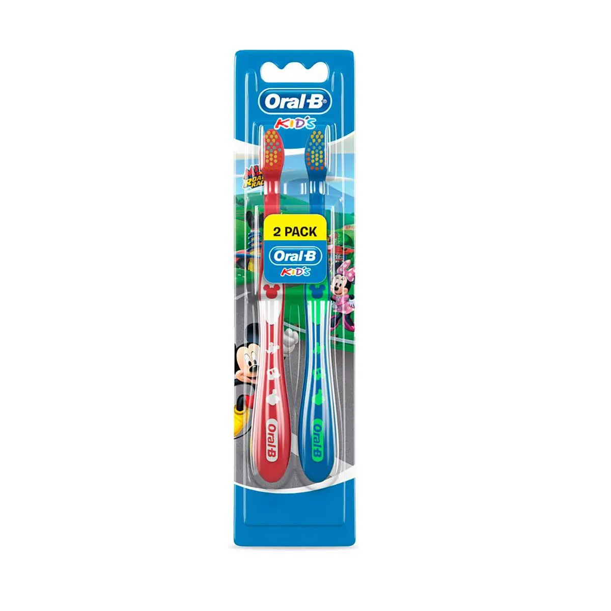 Kit Escova Dental Oral B Kids Mickey com 2 unidades