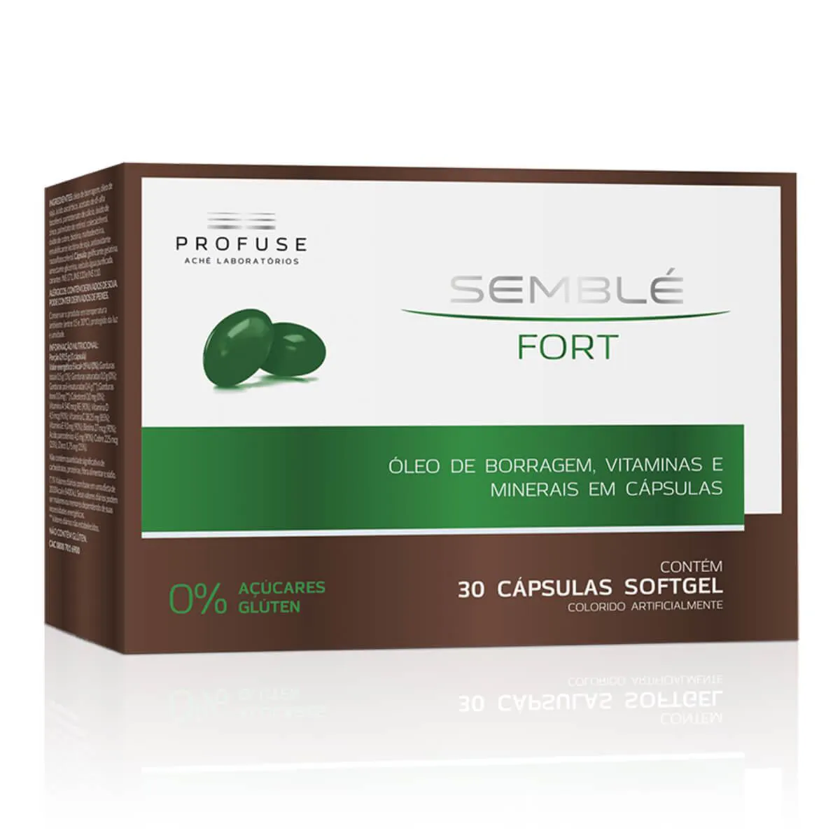 Suplemento Vitamínico Mineral Semblé Fort com 30 cápsulas