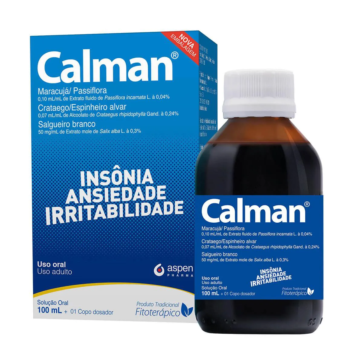 Calman Solução Oral com 100ml