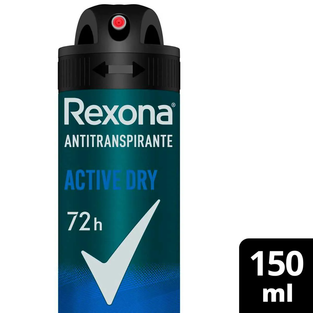 Desodorante Rexona Men Active Dry Masculino Aerossol Antitranspirante 150ml