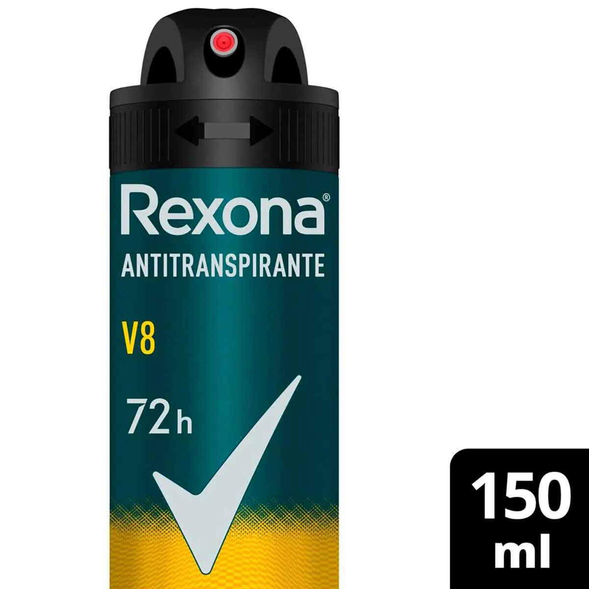 Desodorante Antitranspirante Aerosol Rexona Men V8 72h 150ml